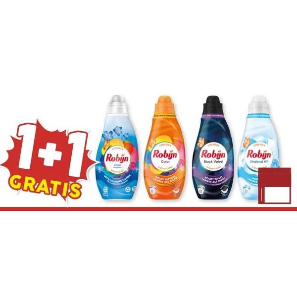 Robijn wasmiddel assortiment