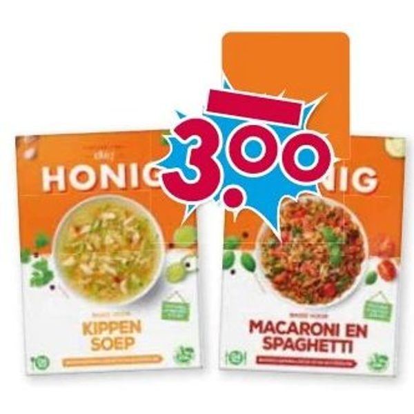 Honig soep / maaltijdpakket