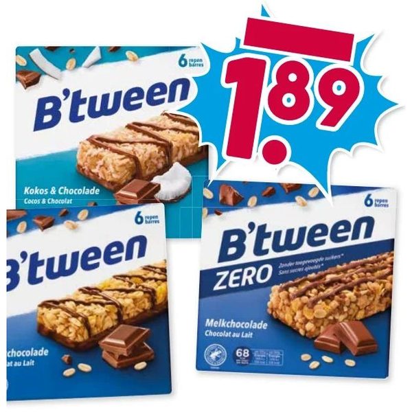 B'tween cereal bars
