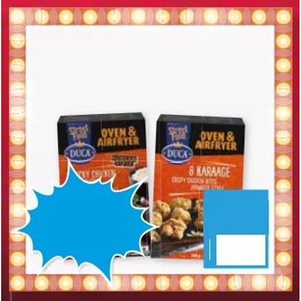 Duca Oven & Airfryer snacks