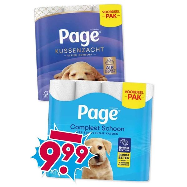 Toiletpapier Kussenzacht / Compleet Schoon