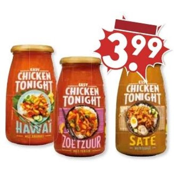 Chicken Tonight sauzen