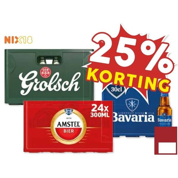 Grolsch, Amstel, Bavaria