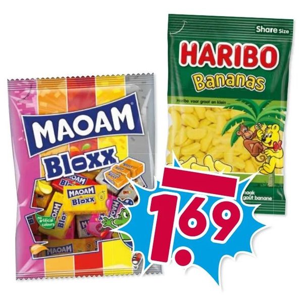 Maoam en Haribo