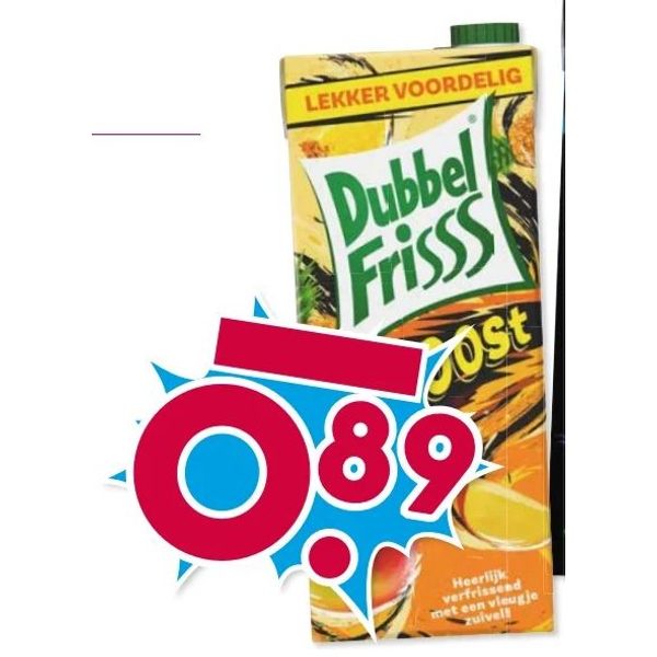 DubbelFriss Boost & Taksi Tropisch Fruit