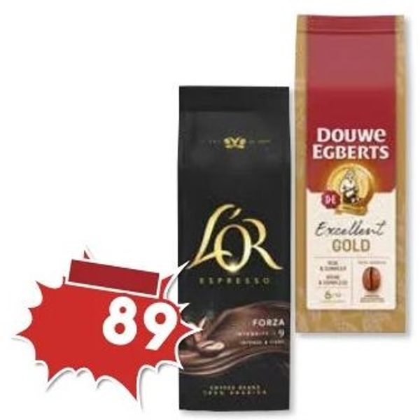 L'OR of Douwe Egberts koffie