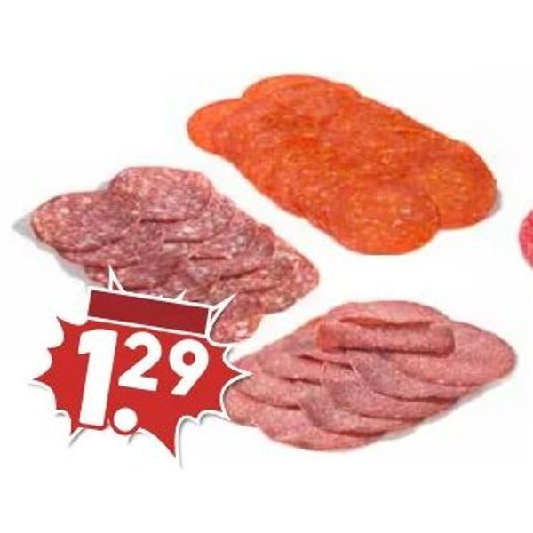 Salami en chorizo mix