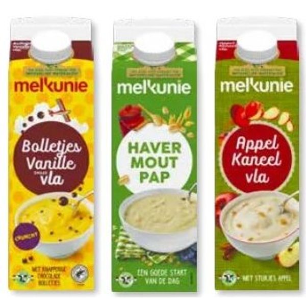 Melkunie vla en pap