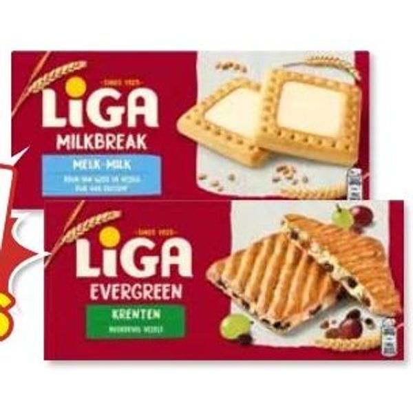 Liga Milkbreak en Evergreen