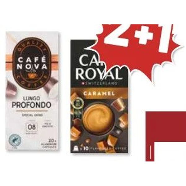 Café Nova en Café Royal koffiecups
