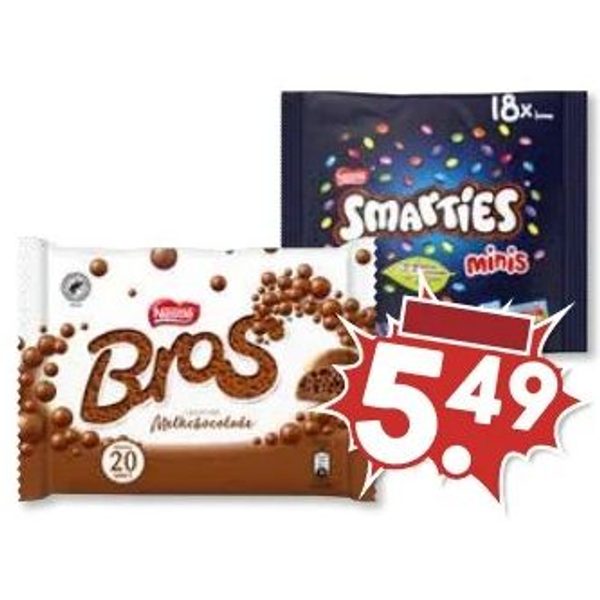 Smarties en Bros