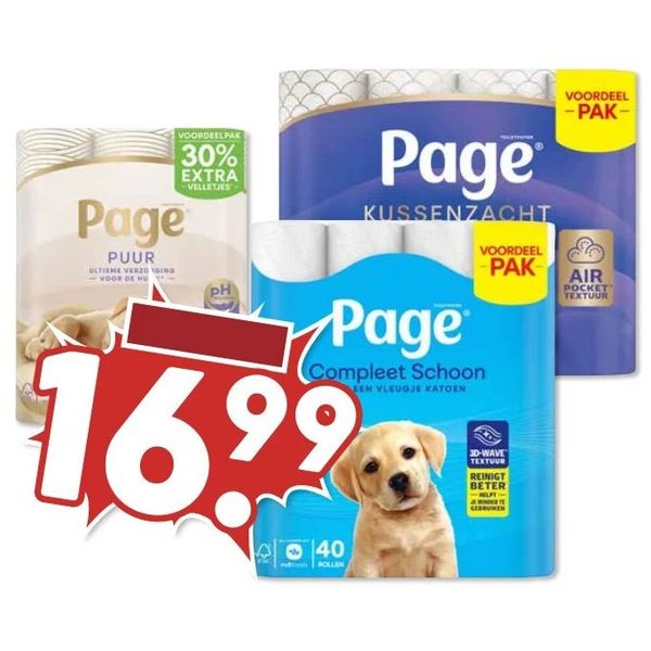 Page toiletpapier