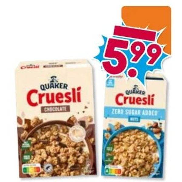 Cruesli Chocolate of Zero Sugar Added