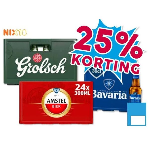 Grolsch, Bavaria, Amstel
