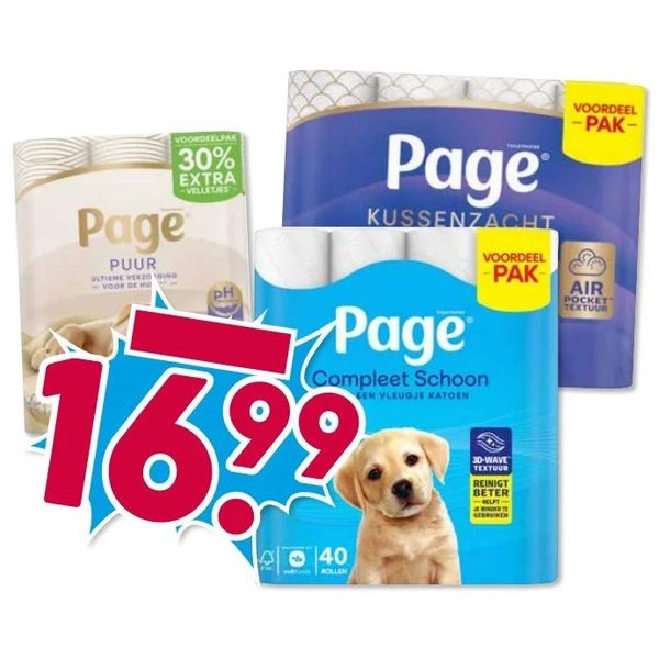 Page toiletpapier