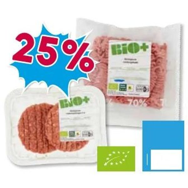 Biologisch gehakt/burgers