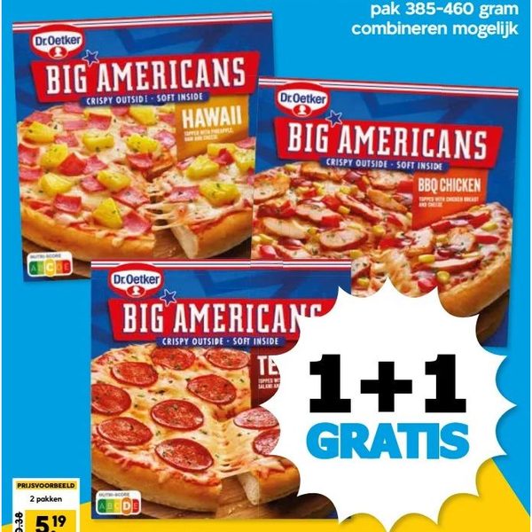 Dr. Oetker Big Americans Pizza