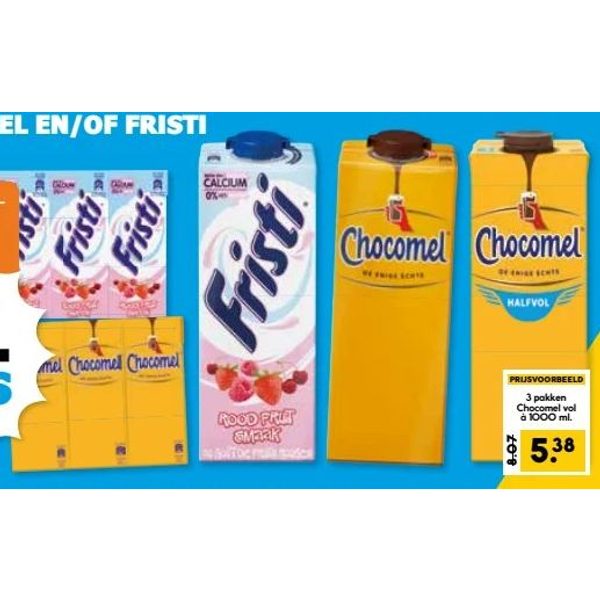 Chocomel of Fristi drink