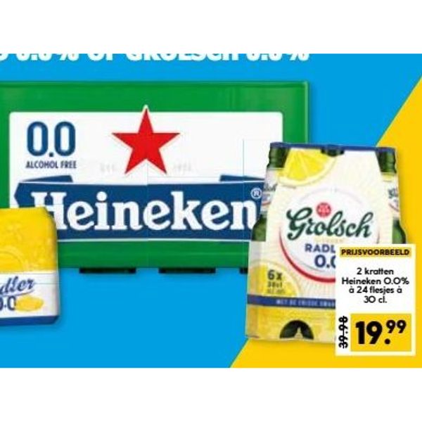 Alcoholvrij bier krat