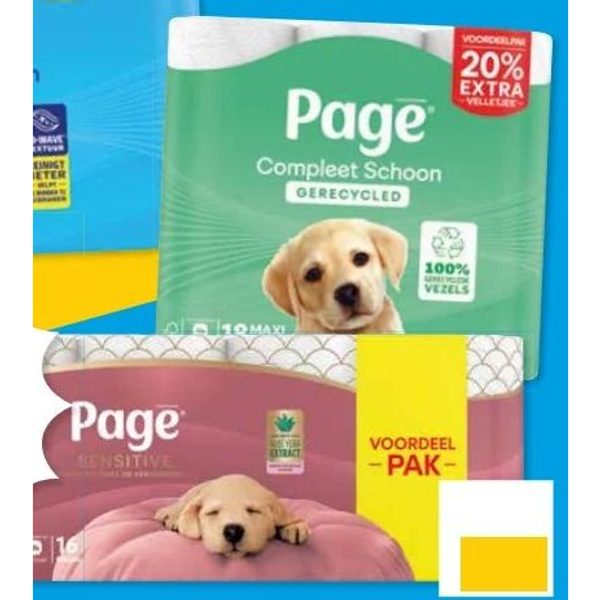 Page Toiletpapier
