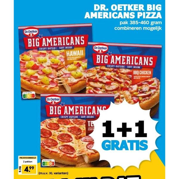 Dr. Oetker Big Americans Pizza