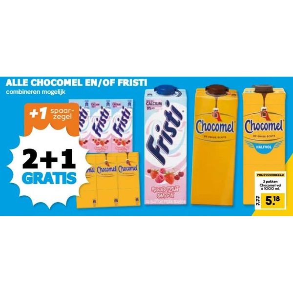 Chocomel en Fristi