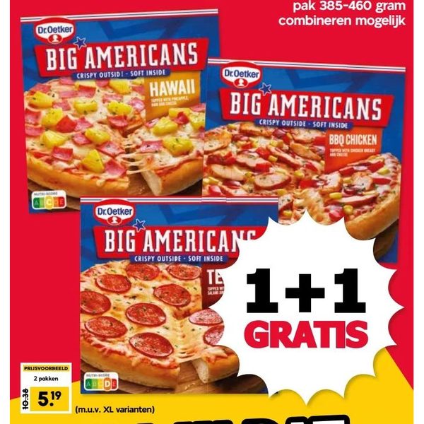 Dr. Oetker Big Americans Pizza