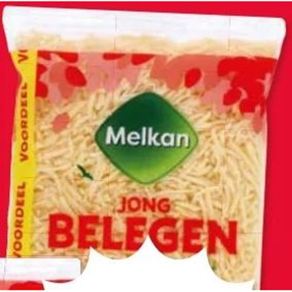 Geraspte kaas jong belegen