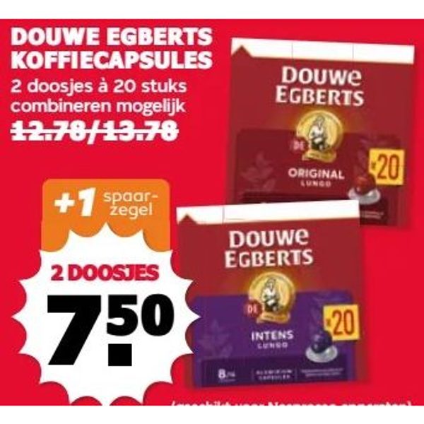 Douwe Egberts koffiecapsules