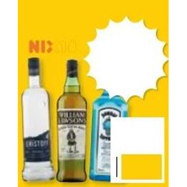 Sterke drank selectie