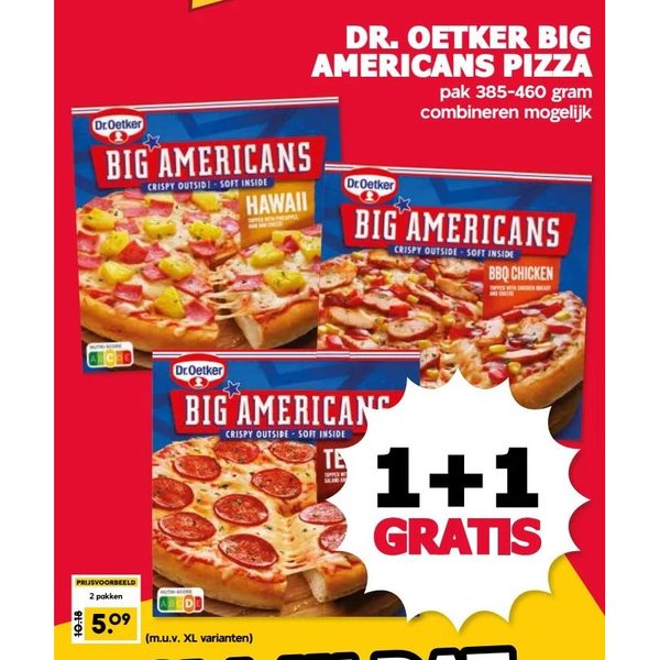 Dr. Oetker Big Americans Pizza