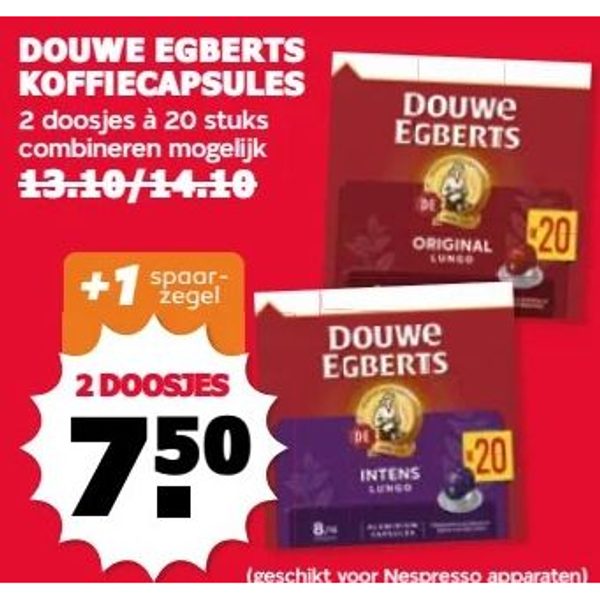 Douwe Egberts Koffiecapsules