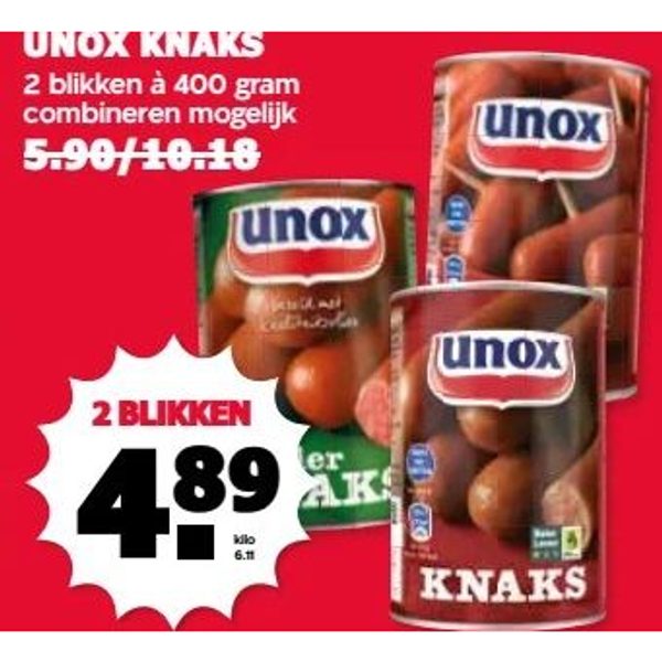 Unox Knaks