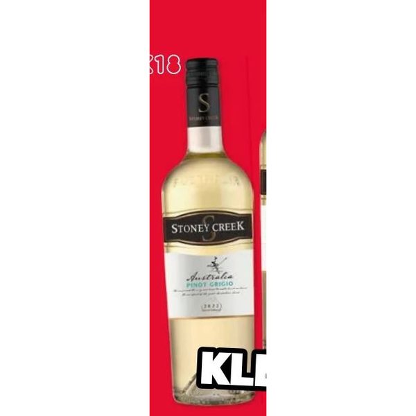 Stoney Creek Pinot Grigio
