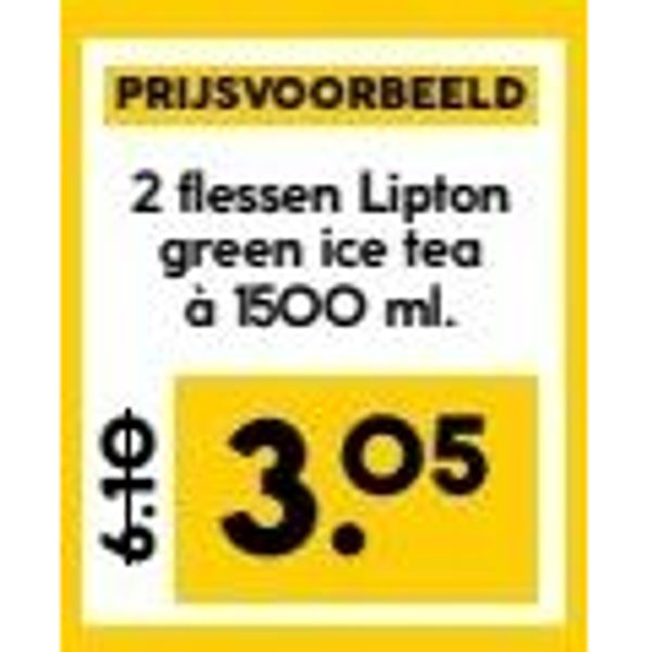 Lipton green ice tea