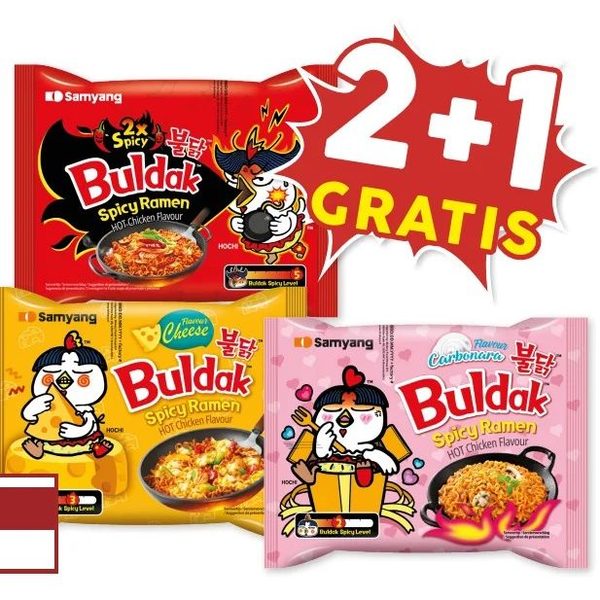 Samyang Buldak Ramen (assorti)
