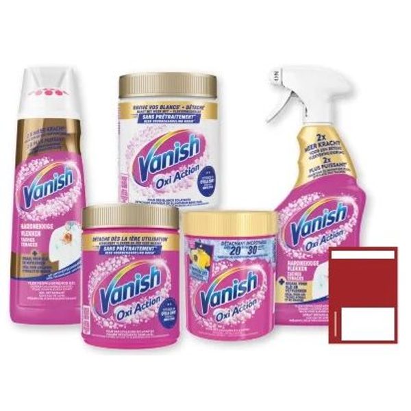 Vanish Oxi Action assortiment