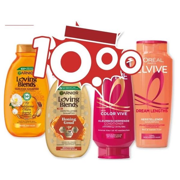 Loving Blends en Elvive shampoo of conditioner