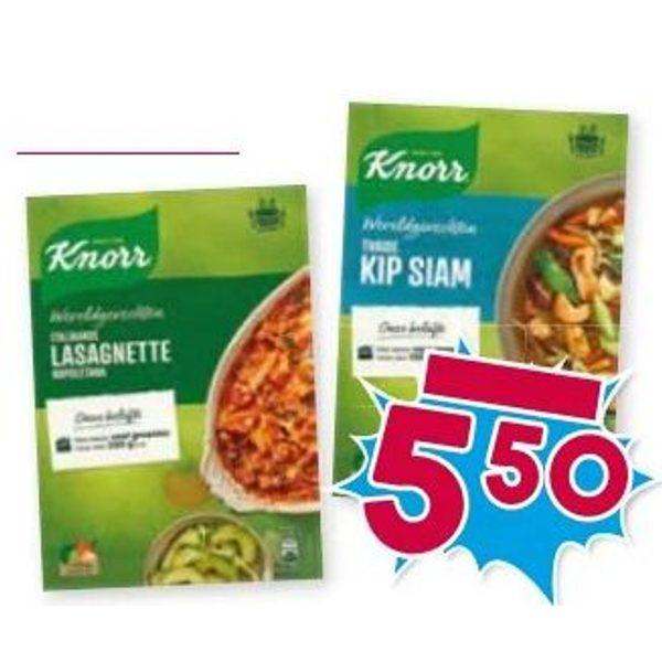 Knorr Lasagnette / Kip Siam
