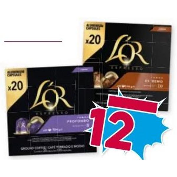 L'OR Espresso capsules