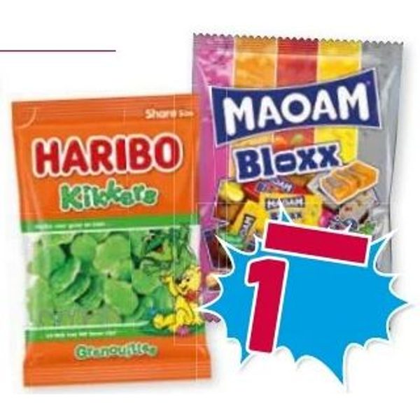 Haribo Kikkers, Maoam Bloxx