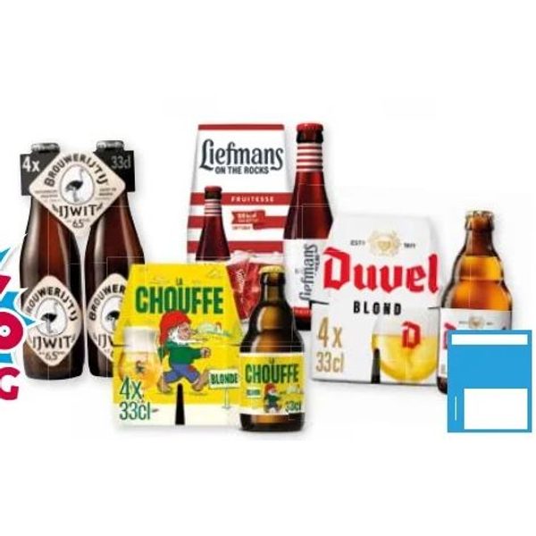 Brouwerij 't IJ, Liefmans, Chouffe & Duvel
