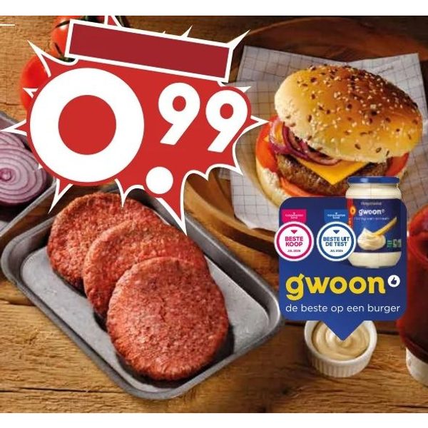 Burgers en mayonaise