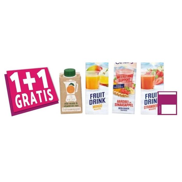 Frijit en CoolBest drink