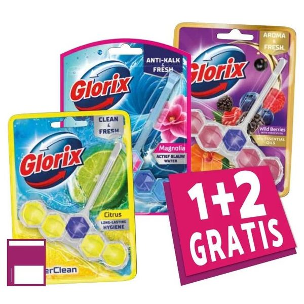 Glorix toiletblokken