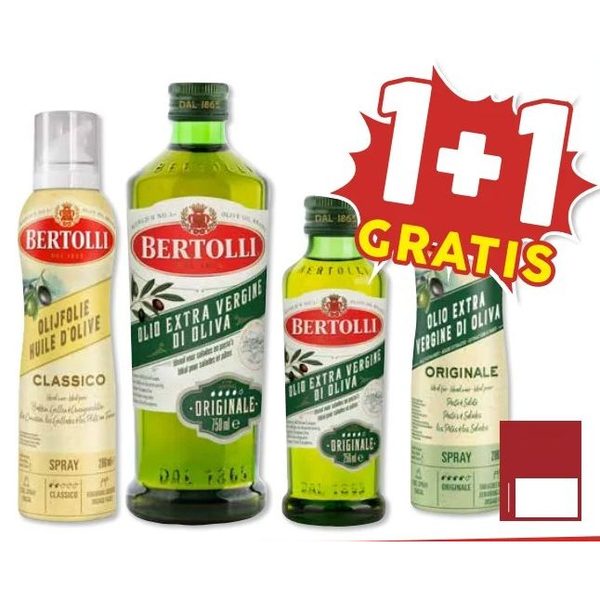 Bertolli olijfolie en spray