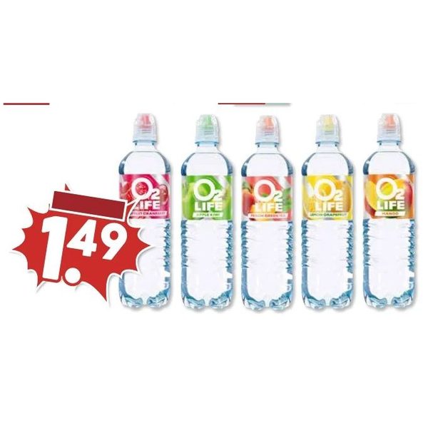 O2 Life waters