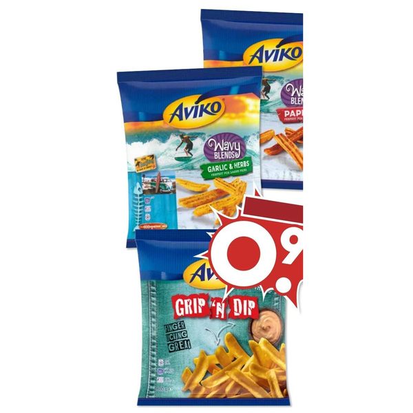 Wavy Blends & Grip 'n Dip friet