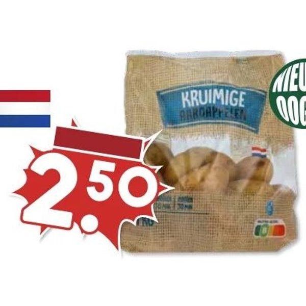 Kruimige of vastkokende aardappelen