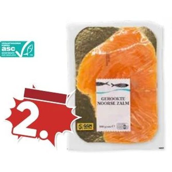 Gerookte Noorse Zalm